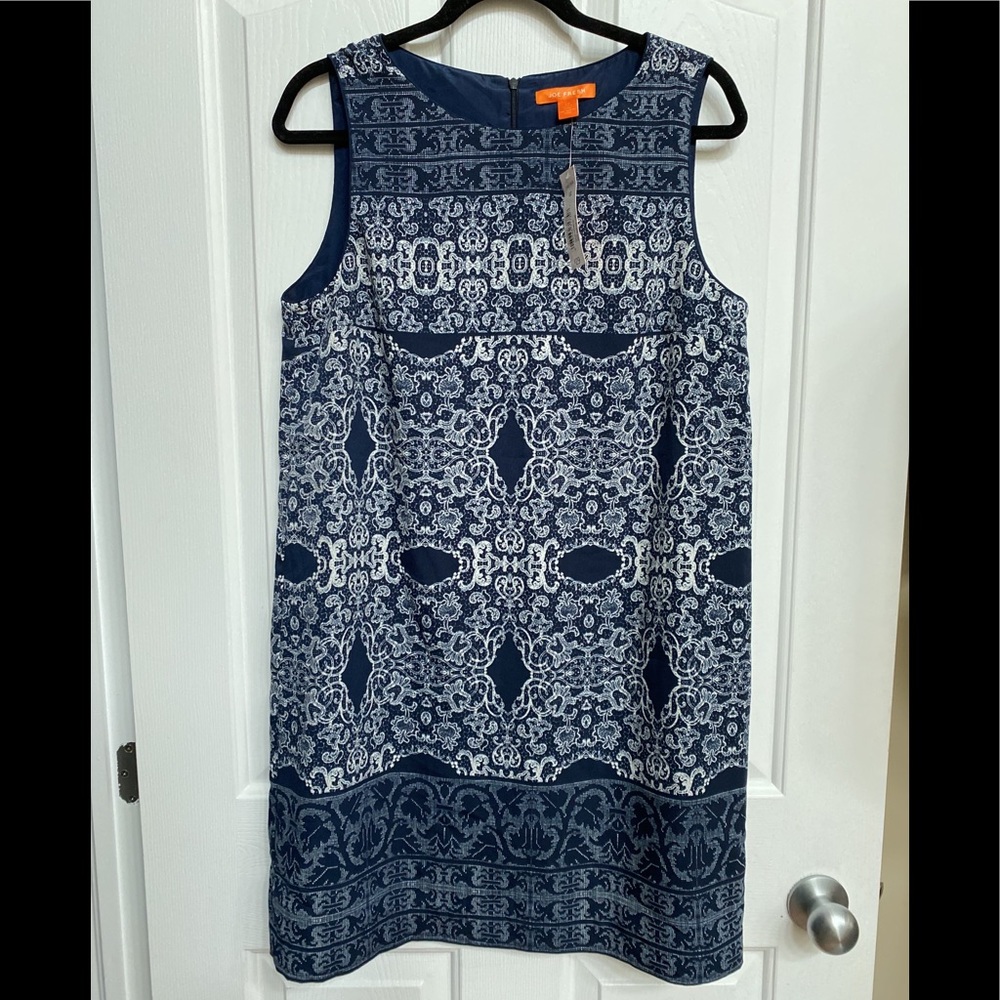 Joe Fresh Summer Shift Dress Size 12 NWT